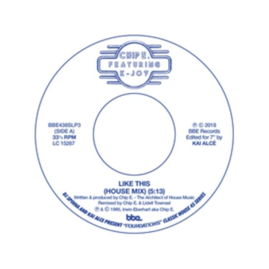Like This (House Mix & DDD Dub) Chip E & K-Joy