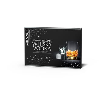 Likwory o smaku Whisky Vodka 143g Mieszko Mieszko