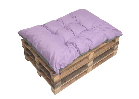 Lila poduszka na paletę, 120x50, poduszka na meble ogrodowe z palet, poduszka do ogrodu, poduszka zewnętrzna/ Setgarden Inna marka