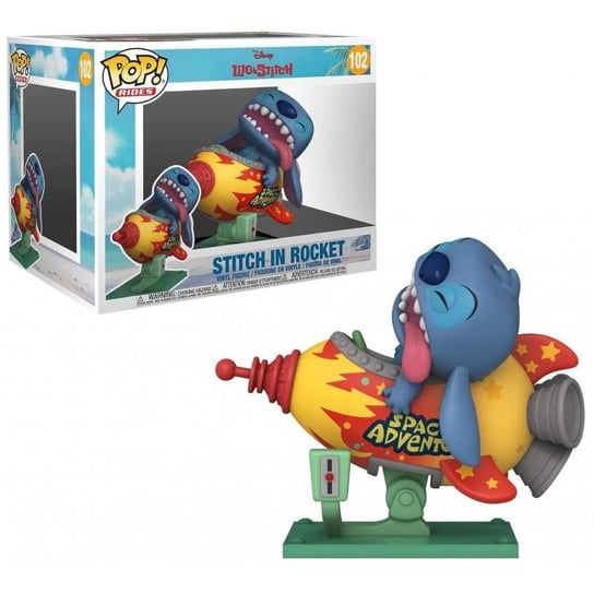 lilo & stitch - pop rides super dlx n° 102 - stitch in rocket Funko