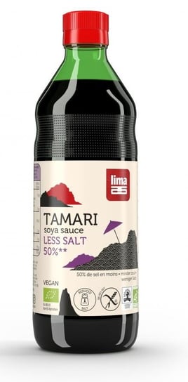 Lima, sos sojowy tamari 50% mniej soli bezglutenowy bio, 250 ml Lima
