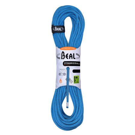 Lina dynamiczna Stinger Unicore 9,4 mm x 50 m Dry Cover Blue Beal