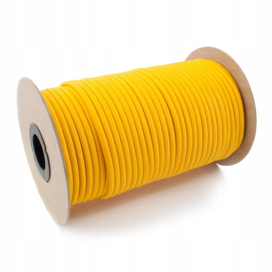 Lina elastyczna gumowa ekspandor żółta 6mm 10m Inna marka