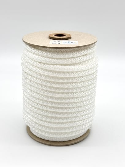 Lina polipropylenowa, sznurek polipropylenowy, dziany, Biały 8mm x 25m Lumi - producent