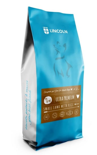 LINCOLN Adult Small Lamb with Rice 12kg Lincoln