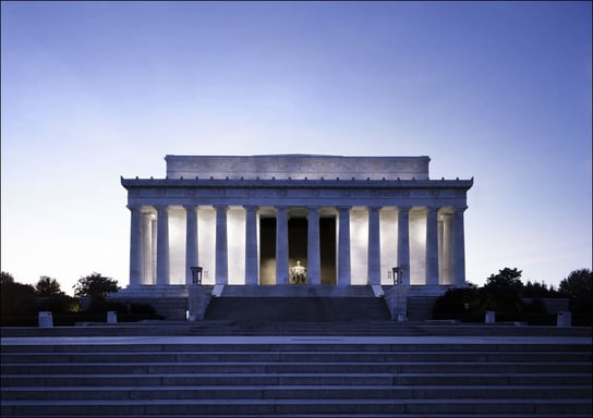 Lincoln Memorial., Carol Highsmith - plakat 29,7x21 cm Galeria Plakatu