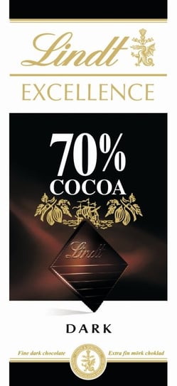 Lindt, czekolada gorzka Excellence 70% Cocoa, 100g Lindt