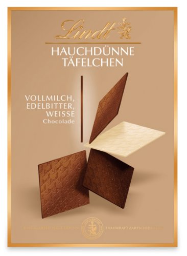 LINDT Hauchdünne Täfelchen mieszanka cienkich tafli czekolady 125g Inna marka