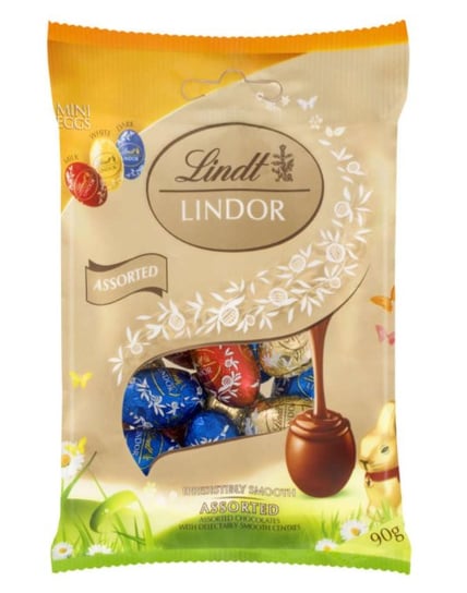 Lindt lindor assorted eggs 90g Lindt