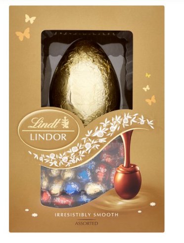 Lindt Lindor jajeczka z czekolady mlecznej, białej i gorzkiej 215 g Lindt