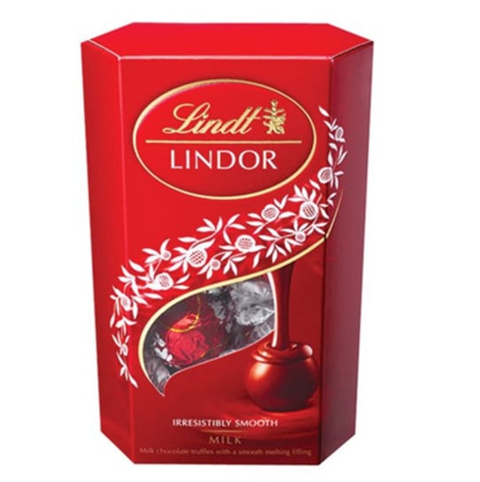 LINDT LINDOR Praliny z Czekolady Mlecznej 200g Lindt