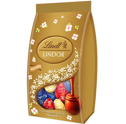 Lindt Lindor small eggs assorted bag, 180g Lindt
