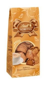 Lindt, mini praliny Fioretto o smaku cappuccino, 115 g Lindt