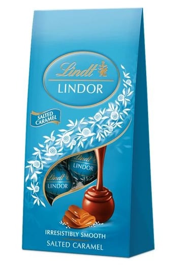 Lindt, Praliny Lindor Salted Caramel, 100 g​ Lindt