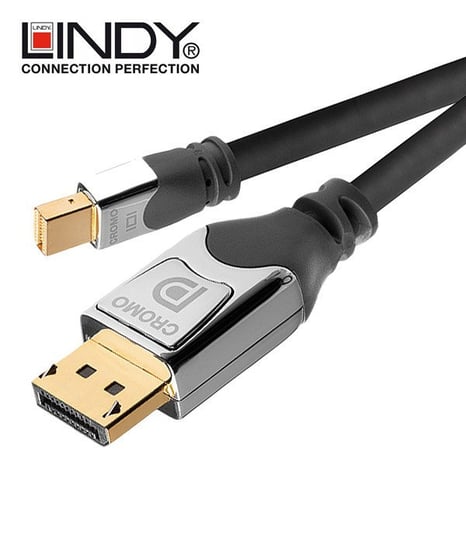 Lindy Cromo Line 36312 - Kabel Mini DisplayPort - DisplayPort  2m : Kolor - 2m Lindy