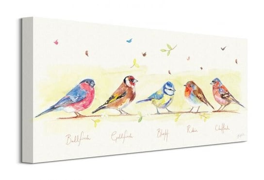 Line of Garden Birds - obraz na płótnie Art Group