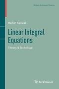Linear Integral Equations Kanwal Ram P.