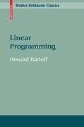 Linear Programming Karloff Howard