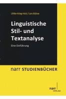 Linguistische Stil- und Textanalyse Krieg-Holz Ulrike, Bulow Lars