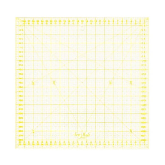 Liniał do patchworku 160x160mm (M1616 YW) Donwei