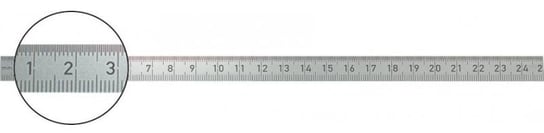Liniał Przymiar Stalowy INOX 500x18 mm FORMAT Format