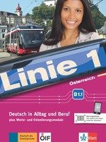 Linie 1 Österreich B1.1. Kurs- und Übungsbuch mit Video und Audio auf DVD-ROM Opracowanie zbiorowe