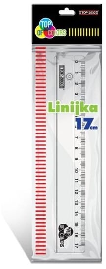 Linijka 17 Cm Przezroczysta, Top-2000 Inna marka