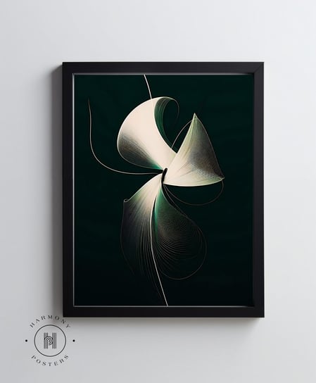 Liniowe abstrakcje - 50x70 cm - Bez ramy Harmony Posters