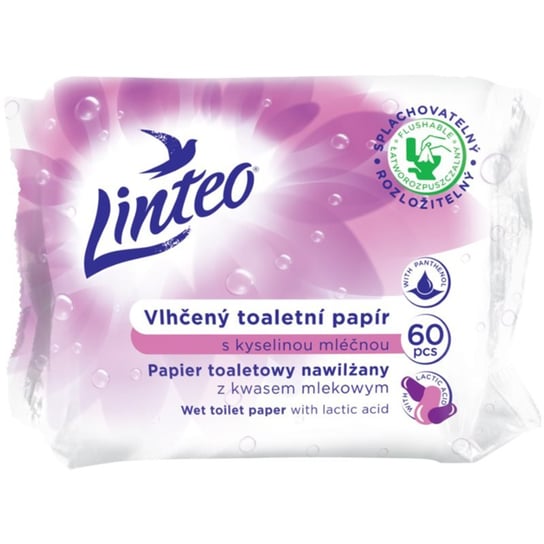 Linteo Wet Toilet Paper 60 szt. Linteo