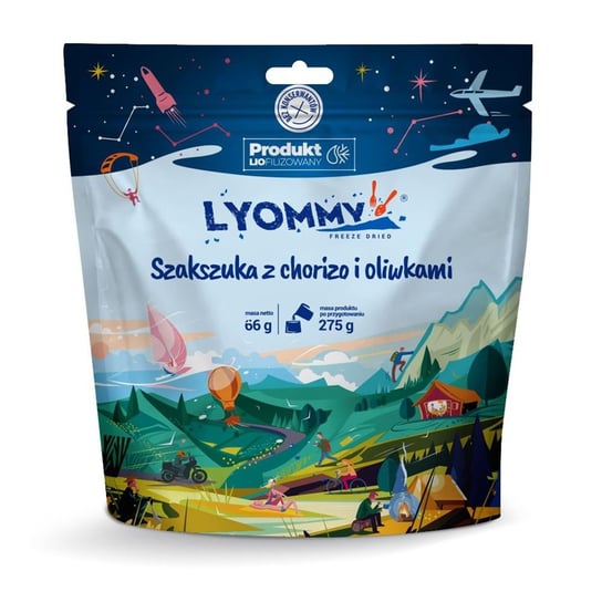 Liofilizat Lyommy Szakszuka z chorizo i oliwkami 275g Inna marka