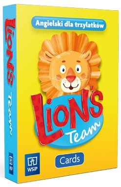 Lion's Team. Język angielski Cards. PRZ. 3-latek Opracowanie zbiorowe