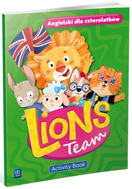 Lion's Team. Język angielski. Karty pracy. 4-latek Opracowanie zbiorowe