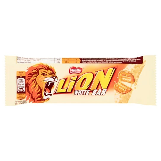 LION White, baton, 42 g Nestle