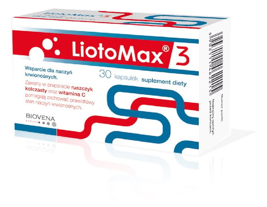 LiotoMax 3, suplement diety, 30 kapsułek Biovena