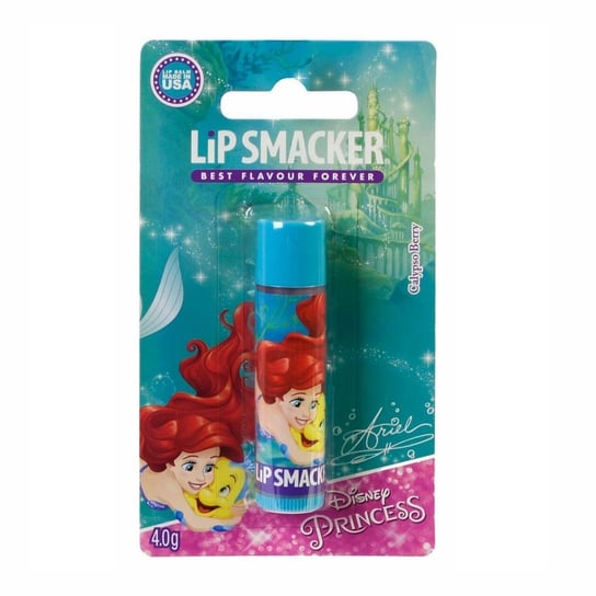 Lip Smacker ,disney Princess Ariel Lip Balm, Balsam Do Ust, Calypso Berry, 4g Lip Smacker
