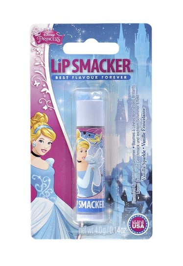 Lip Smacker, Disney Princess Cinderella Lip Balm balsam do ust Vanilla Sparkle 4g Lip Smacker