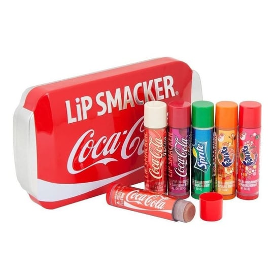 Lip Smacker, zestaw błyszczyków do ust Coca-Cola, 6 szt. Lip Smacker