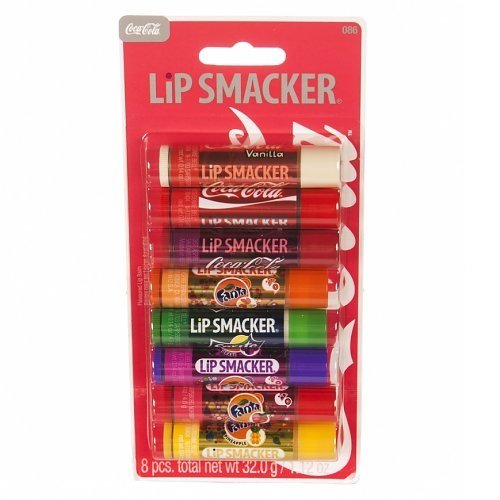 Lip Smacker, zestaw błyszczyków do ust Party Pack, 8 szt. Lip Smacker