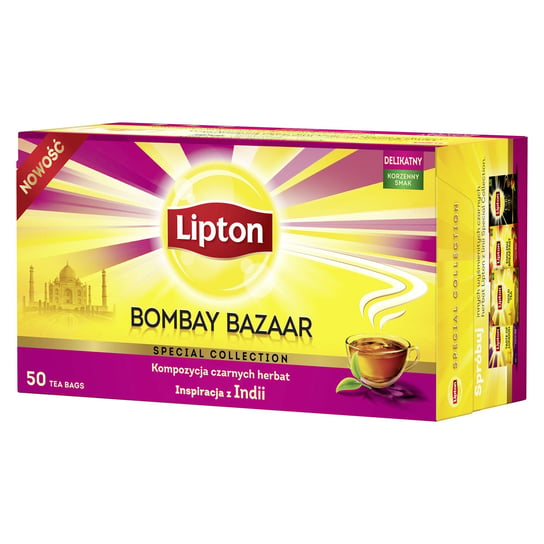 Lipton bombay bazaar herbata czarna 90g 50 torebek Lipton