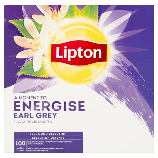 Lipton, herbata czarna Earl Grey, 100 saszetek Lipton