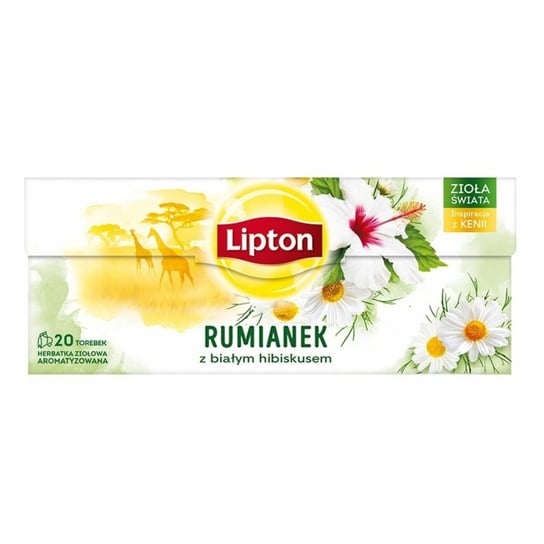 Lipton herbata rumianek z hibiskusem 20 toreb 20g Lipton
