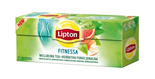Lipton, herbata zielona Fitnessa, 20 saszetek Lipton