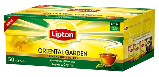 Lipton Oriental Garden Herbata czarna 90 g (50 torebek) Lipton