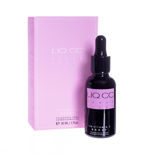 Liq, CC, serum light 15% vitamin C boost, lekkie serum rozświetlające z witaminą C, 30 ml LIQ