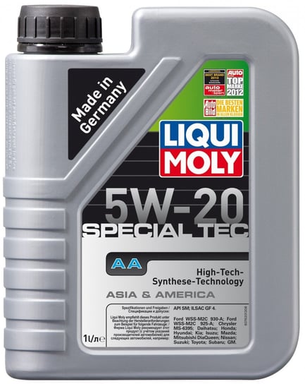Liqui Moly Special Tec Aa 5W20 1L Lm 7657 LIQUI MOLY