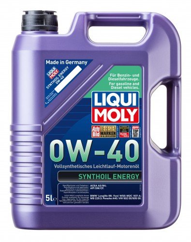 LIQUI MOLY SYNTHOIL ENERGY 0W40 9515 - 5L LIQUI MOLY