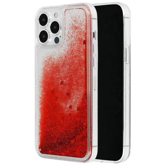 Liquid Heart Case do Iphone 12 Pro Max Czerwony Inna marka