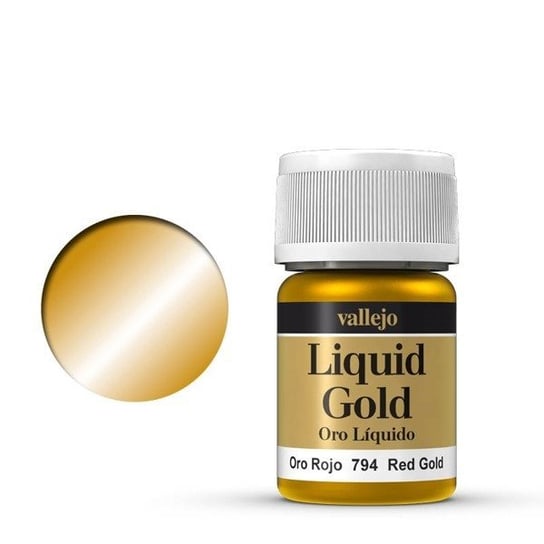 Liquid Metalizer Vallejo, Red Gold, 35 ml Vallejo