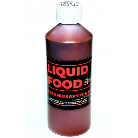 LIQUID ZALEWA DODATEK ZANĘTOWY ULTIMATE PRODUCTS STRAWBERRY BIG FISH 500 ML ULTIMATE PRODUCTS