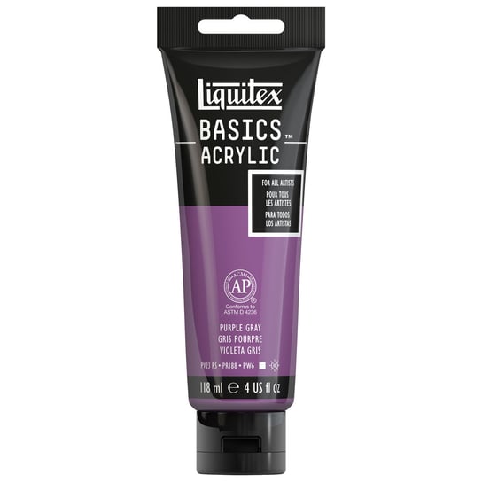 Liquitex Basics Farba Akrylowa 118 Ml, Kolor Purple Grey LIQUITEX